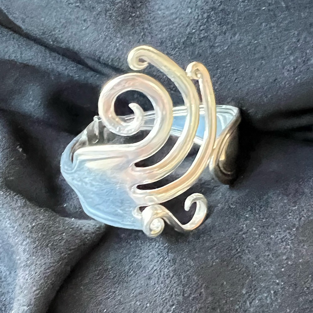 Handmade Sterling Silver Fork Bracelet